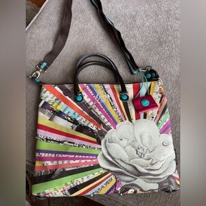 Gabs Colorful Italian Leather Tote